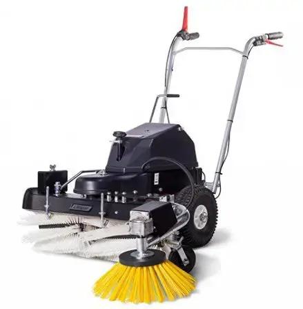 4F Schmutz- und Schneekehrmaschine Limpar Akku 26 mit Seitenbesen Links - Modell 2025