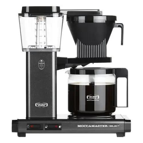 Moccamaster KBG Select Filterkaffeemaschine Stein-Grau für 10 Tassen aromatischen Kaffee