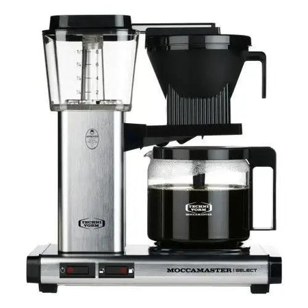 Moccamaster KBG Select Gebürstet: Premium Filterkaffeemaschine für aromatischen Kaffeegenuss Zuhause