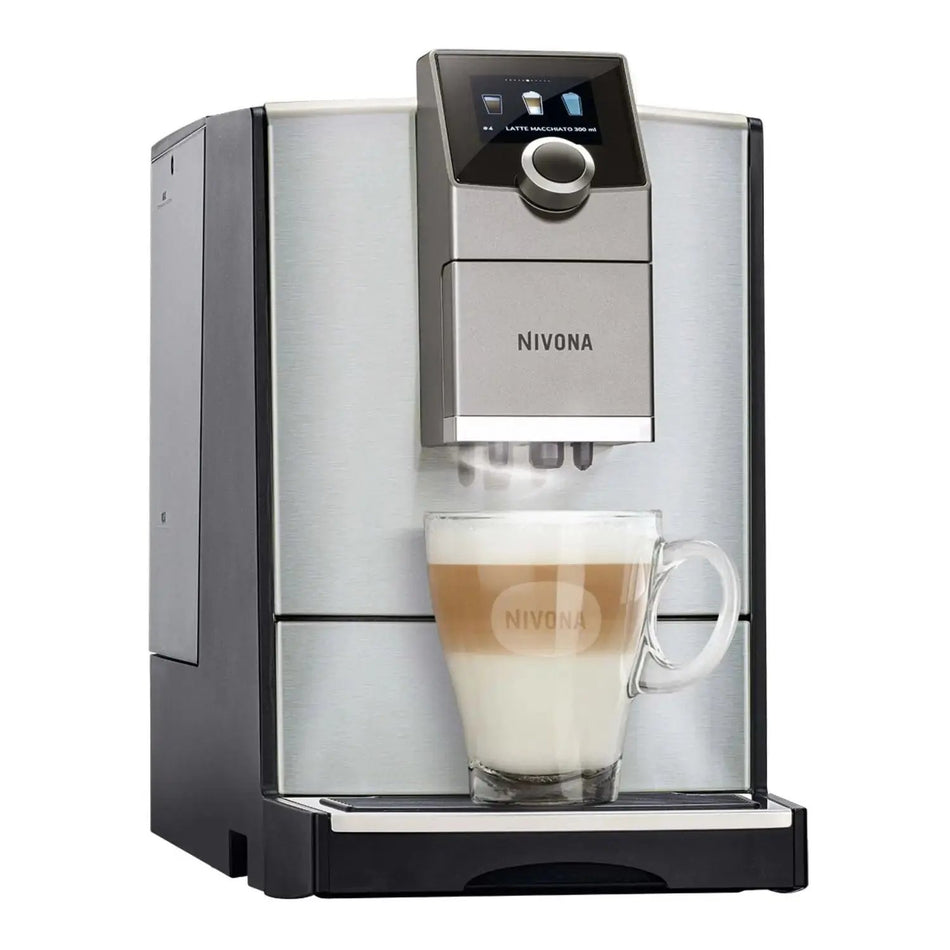 Nivona NICR 799 Edelstahl Kaffeevollautomat: Aroma Balance, SPUMATORplus, App-Steuerung
