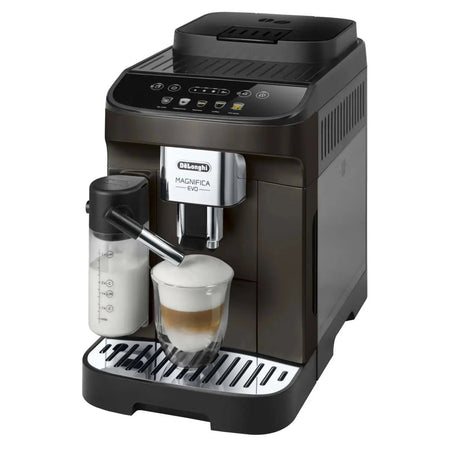 De'Longhi Magnifica EVO Milk Kaffeevollautomat ECAM293.61.BW Braun – Perfekter Espresso, Cappuccino auf Knopfdruck