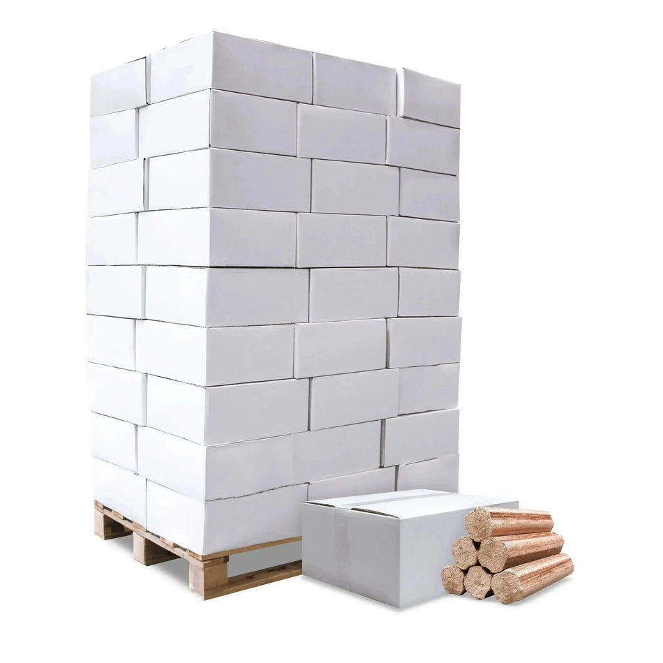 Heizfuxx BBQ-Buchenholzbriketts 18kg x 54 Gebinde 972kg Palette
