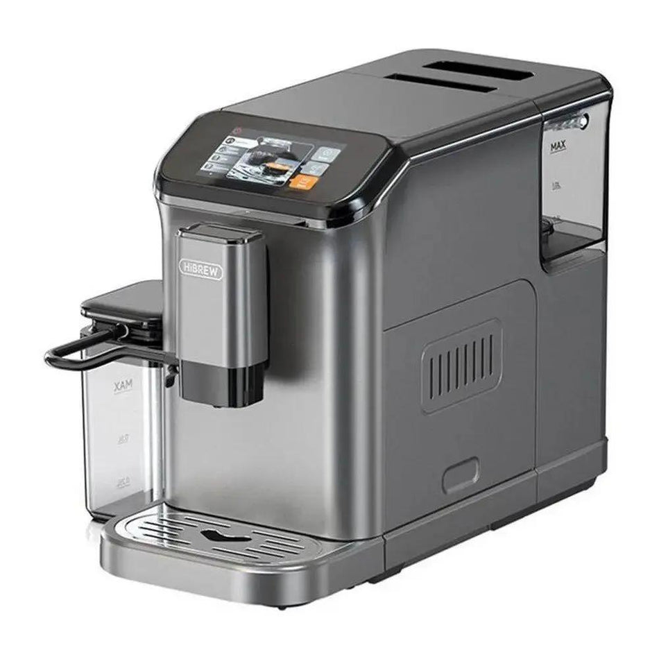 HiBREW H16 Premium Espresso Kaffeemaschine mit 20 Bar, Integrierter Mühle