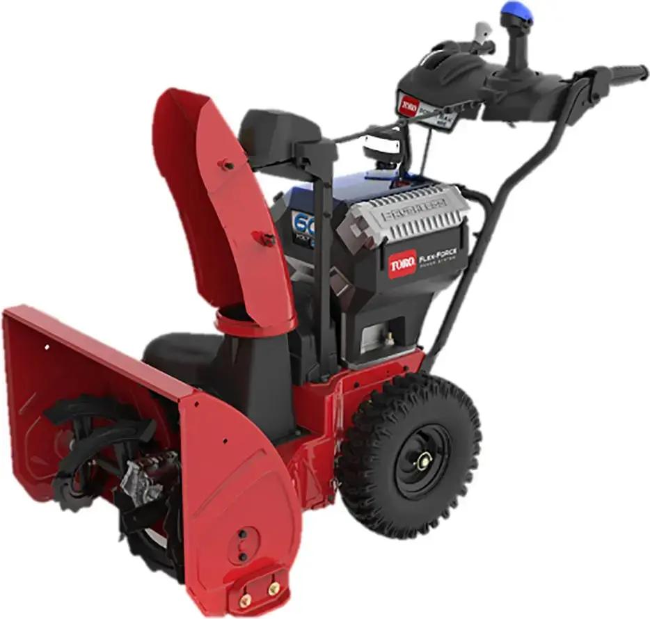 Toro Schneefräse Power Max e26 - mit 2 x 7,5 Ah Akkus und Schnellladegerät - Modell 2024/2025