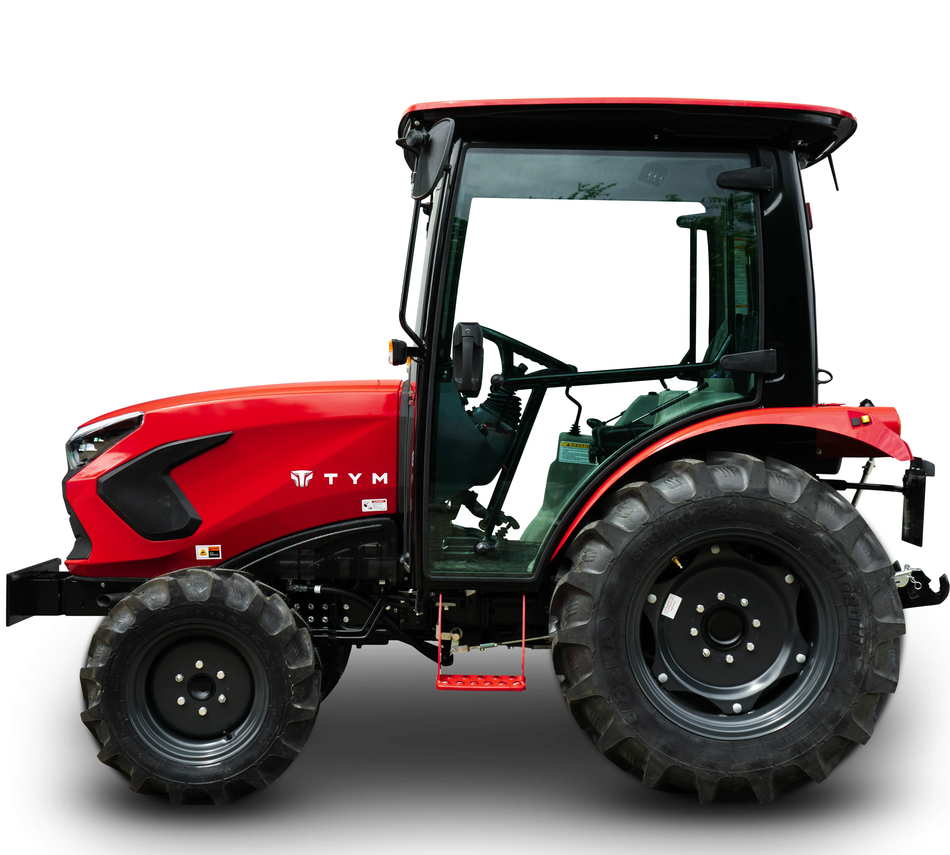 Tym Allrad-Kompakttraktor F50Cn Grundmaschine mit Kabine ohne Bereifung