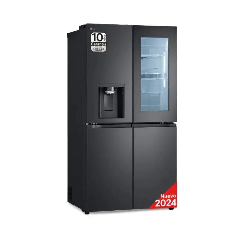 LG GMG961EVKE Amerikanischer Kombi-Kühlschrank Schwarz, 638 Liter Kapazität, InstaView