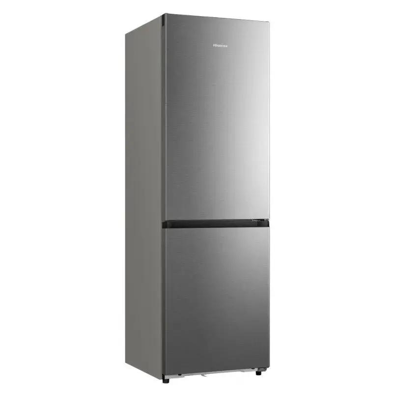 Hisense RB3K330SAIC Inox Total No Frost Kombi-Kühlschrank, 330 Liter, WiFi, Inverter Motor